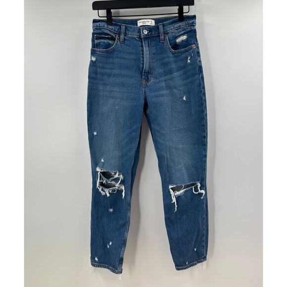 Abercrombie & Fitch The Mom High Rise Jean Size 27 - Picture 1 of 8